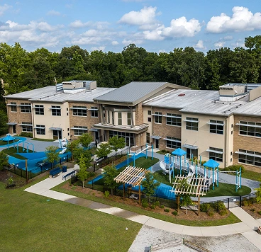 Addlestone Hebrew Academy Drone Shot